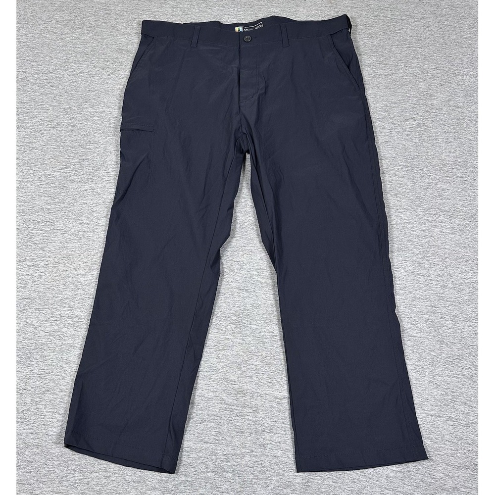UB Tech Pants Mens Size 42x30 Blue Comfort Waist Chino Stretch UPF 50 Travel NEW